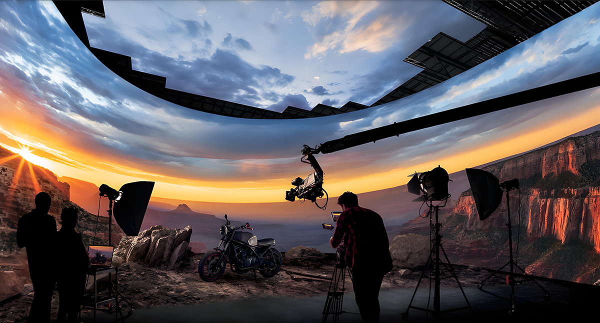 Virtual Production LED Wall Display Solution
