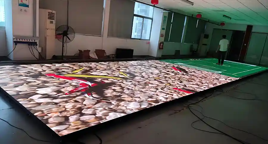 High-Performance LED Flooring for Stadiums and Sports Arenas