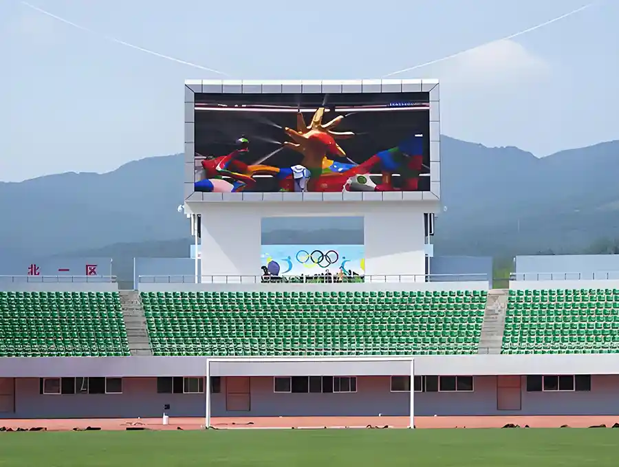 LED Display Solutions for Stadium Facades