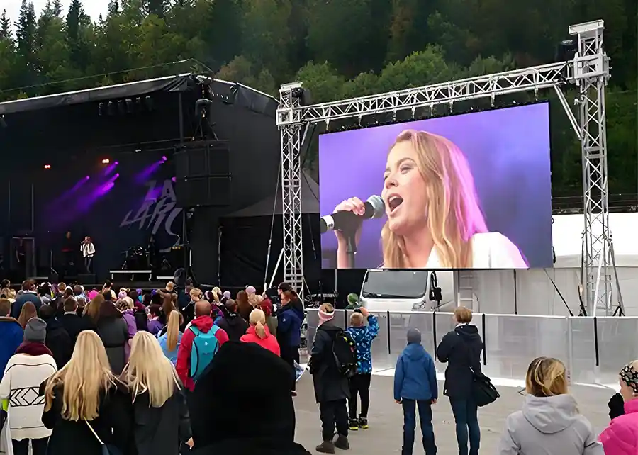 Temporary LED Video Wall