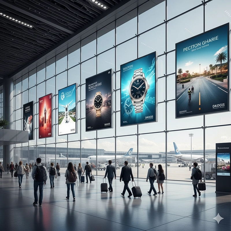 transparent LED display future advertising