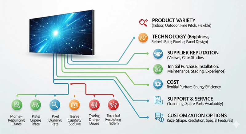 LED Display Supplier: What to Look for in 2025