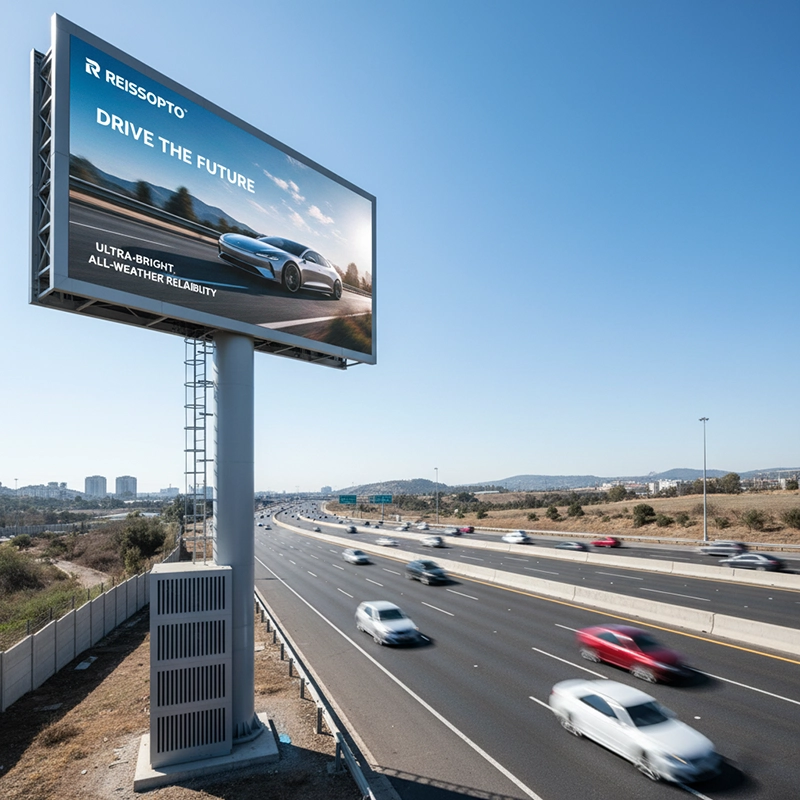High-brightness outdoor advertising LED