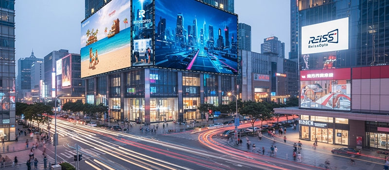 Reissopto advertising LED screen