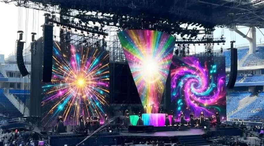 Stage Transparent LED Screen Stage Transparent LED Screen